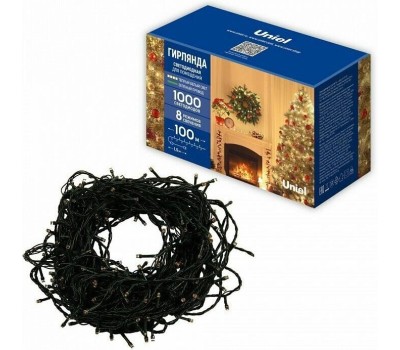 Гирлянда UNIEL (UL-00009933) ULD-S10000-1000/DGA WARM WHITE IP20