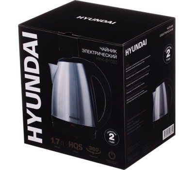 Чайник электрический HYUNDAI HYK-S1030 (1,7л. металл)