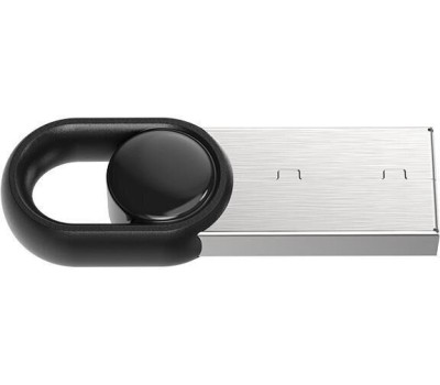 NETAC Флешка USB UM2 32ГБ, USB2.0, серебристый и черный [nt03um2n-032g-20bk]