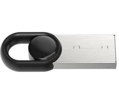 NETAC Флешка USB UM2 32ГБ, USB2.0, серебристый и черный [nt03um2n-032g-20bk]