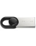 NETAC Флешка USB UM2 32ГБ, USB2.0, серебристый и черный [nt03um2n-032g-20bk]