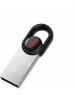 NETAC Флешка USB UM2 32ГБ, USB2.0, серебристый и черный [nt03um2n-032g-20bk]
