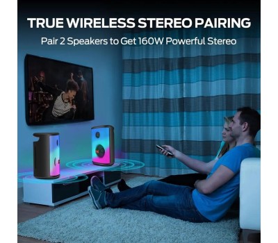 Колонка портативная MONSTER Sparkle (MS22119) чёрная