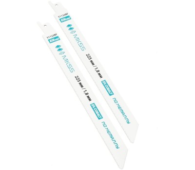 Полотно ВИХРЬ Полотно для сабельной пилы S1122BF по металлу 225мм (2 шт)