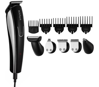 Триммер для волос KITFORT КТ-3109 черный/серебристый