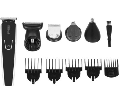 Триммер для волос KITFORT КТ-3109 черный/серебристый