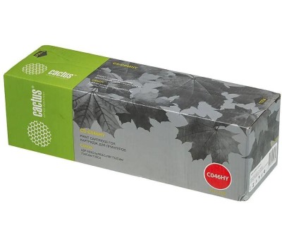 Картридж CACTUS Картридж CS-C046HY, 046 H Y, желтый / CS-C046HY
