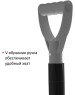 Лопата LUCKY WAY LBPPA004 80*31*8 ковш ПП №2 серый Авто/черенок алюминий телескоп/ручка серая