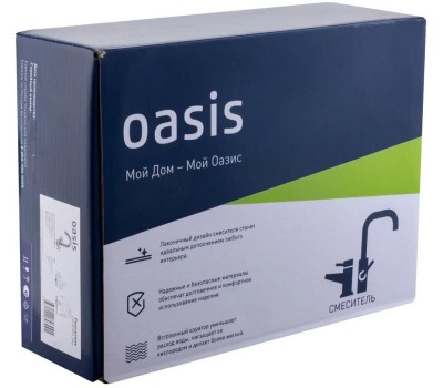 Смеситель OASIS L3015CHSh_Deg для раковины