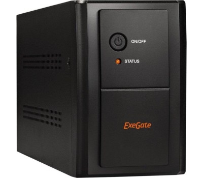 Exegate EP285496RUS ИБП ExeGate SpecialPro UNB-1500.LED.AVR.C13.RJ.USB <1500VA/950W, LED, AVR, 6*IEC-C13, RJ45/11, USB, Black>