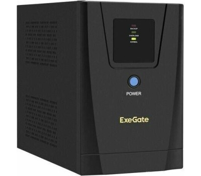 Exegate EP285496RUS ИБП ExeGate SpecialPro UNB-1500.LED.AVR.C13.RJ.USB <1500VA/950W, LED, AVR, 6*IEC-C13, RJ45/11, USB, Black>
