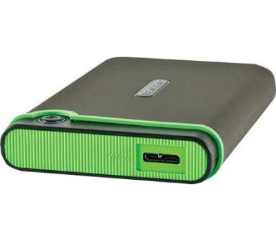 TRANSCEND 1ТБ Внешний диск HDD StoreJet 25M3 TS1TSJ25M3G, USB 3.0, зеленый