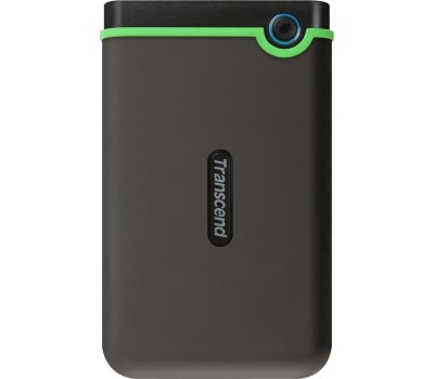 TRANSCEND 1ТБ Внешний диск HDD StoreJet 25M3 TS1TSJ25M3G, USB 3.0, зеленый