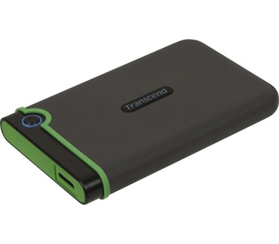 TRANSCEND 1ТБ Внешний диск HDD StoreJet 25M3 TS1TSJ25M3G, USB 3.0, зеленый