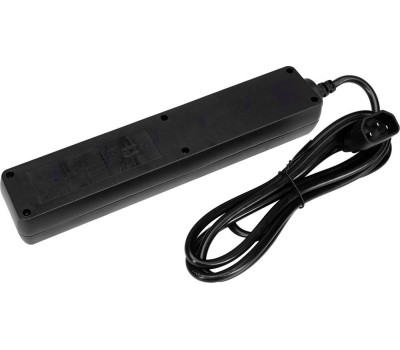 Сетевой фильтр PC PET Сетевой фильтр AP01006-E-B, 1.8м, черный