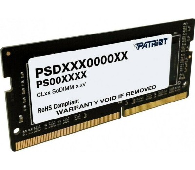 Оперативная память PATRIOT Оперативная память Signature PSD432G26662 DDR4 - 1x 32ГБ 2666МГц, DIMM, Ret