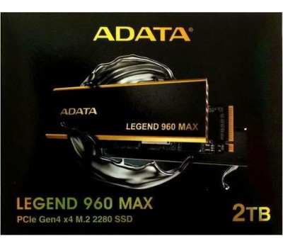 Накопитель SSD A-DATA SSD накопитель Legend 960 ALEG-960-2TCS 2ТБ, M.2 2280, PCIe 4.0 x4, NVMe, M.2