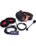 HYPERX Гарнитура игровая Cloud II (CL002), для компьютера, мониторные, радио, черный / красный [4p5k4aa]