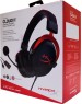 HYPERX Гарнитура игровая Cloud II (CL002), для компьютера, мониторные, радио, черный / красный [4p5k4aa]