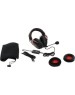 HYPERX Гарнитура игровая Cloud II (CL002), для компьютера, мониторные, радио, черный / красный [4p5k4aa]