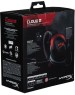 HYPERX Гарнитура игровая Cloud II (CL002), для компьютера, мониторные, радио, черный / красный [4p5k4aa]