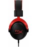 HYPERX Гарнитура игровая Cloud II (CL002), для компьютера, мониторные, радио, черный / красный [4p5k4aa]