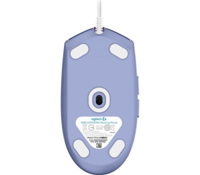 LOGITECH Мышь проводная G102 LightSync, игровая, оптическая, USB, 8000dpi, сиреневый [910-005857]