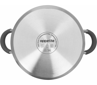 Кастрюля APPETITE Кастрюля нерж София / Sofia 3,3л ТМ