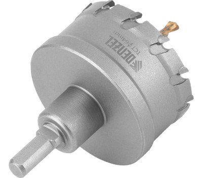 Коронка DENZEL Коронка по металлу твердосплавная, 64 мм 724018