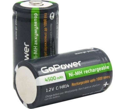 GOPOWER Аккумулятор NI-MH HR14 C BL2 00-00018322 4500MAH