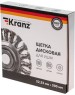 KRANZ Щетка дисковая для УШМ, крученая стальная проволока, 200мм, отв. 22,23мм