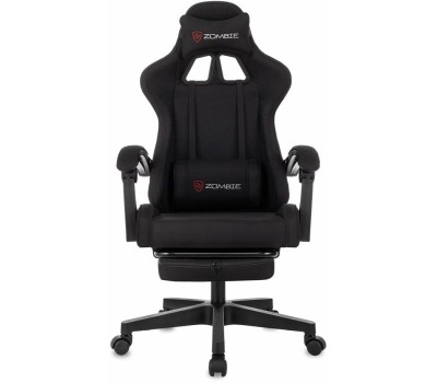 Кресло компьютерное игровое ZOMBIE Кресло игровое Shadow, ткань, до 120кг, черный