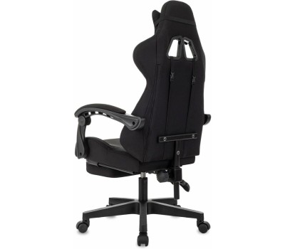 Кресло компьютерное игровое ZOMBIE Кресло игровое Shadow, ткань, до 120кг, черный