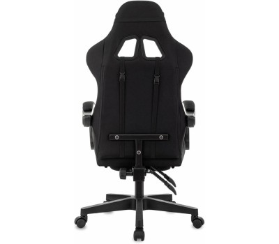 Кресло компьютерное игровое ZOMBIE Кресло игровое Shadow, ткань, до 120кг, черный