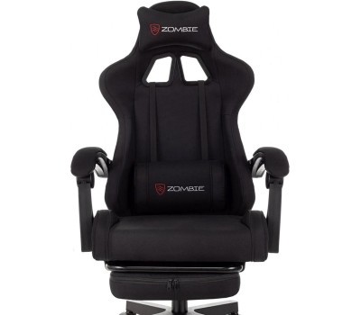 Кресло компьютерное игровое ZOMBIE Кресло игровое Shadow, ткань, до 120кг, черный