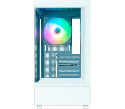 ZALMAN Корпус MiniTower P10 белый (mATX, без БП, 1xUSB3.2+1xUSB3.0, 1x120mm ARGB) ( P10 white)