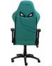 Кресло компьютерное игровое KARNOX Кресло игровое Hero Genie Edition, ткань, до 90кг, топ-ган, регулируемые 1D подлокотники, зеленый/белый