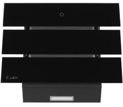 Вытяжка LEX Вытяжка каминная Rio GS 600, сенсорное управление, черный [chti000371]