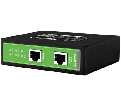 DIGMA Инжектор PoE DNP90W48GDXM 10/100/1000BASE-T 90Вт 37-57В (DC)