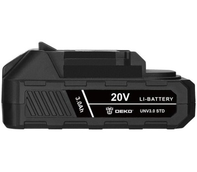 Батарея аккумуляторная DEKO Батарея аккумуляторная UNV3.0 STD, 20В, 3Ач, Li-Ion [063-4493]