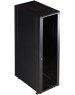 LANMASTER Шкаф коммутационный (TWT-CBB-27U-6X8-P1) напольный 27U 600x800мм пер.дв.перфор. задн.дв.перфор.2-хст. 2 бок.пан. 800кг черный IP20 сталь