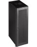LANMASTER Шкаф коммутационный (TWT-CBB-27U-6X8-P1) напольный 27U 600x800мм пер.дв.перфор. задн.дв.перфор.2-хст. 2 бок.пан. 800кг черный IP20 сталь
