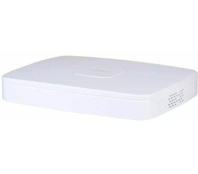 DAHUA DHI-NVR4108-8P-4KS3 8-канальный IP-видеорегистратор с PoE, 4K и H.265+, входящий поток до 160Мбит/с, видеоаналитика, 1 SATA III до 20Тбайт