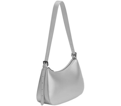 GASTON LUGA Сумка на плечо Lily Shoulder Bag. Цвет: серебристый