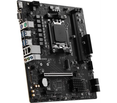 Материнская плата MSI Материнская плата PRO B650M-B B650, AM5, 2*DDR5, 1*PCIEx16, 1*PCIEx1, 1*M.2, 6*USB3.2Gen1, 6*USB2.0, 4*SATA3.0, 1G, VGA, HDMI, M-ATX, RTL