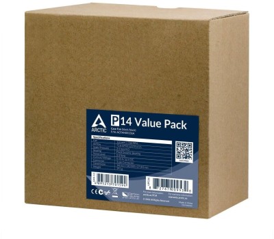 ARCTIC COOLING Вентилятор S8038-7K 80мм, 4-pin, 7000об/мин, черный, Ret [acfan00288a]