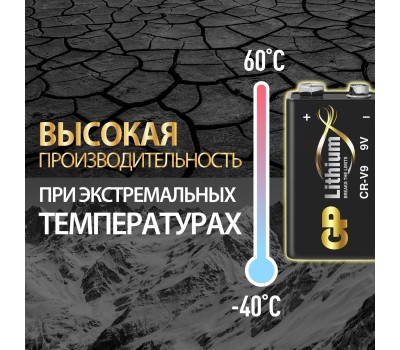 GP BATTERIES GP CR-V9SD-2UE1 10/450