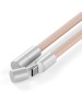 SATECHI Зарядный кабель - ремень через плечо OntheGo Crossbody Lanyard Cable 60W. Длина: 1.5м. Цвет: пыльно-розовый