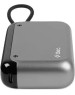 TTEC Внешний аккумулятор ReCharger LCD 10.000mAh USB-C&USB-A PD 33W Powerbank со встроенным кабелем USB-C. Цвет: черный