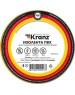 Изоляционная лента KRANZ (KR-09-2602) 0.13Х15 ММ, 20 М, ЖЕЛТАЯ